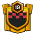 Blood fire badge