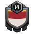 1922 and 1974 badge